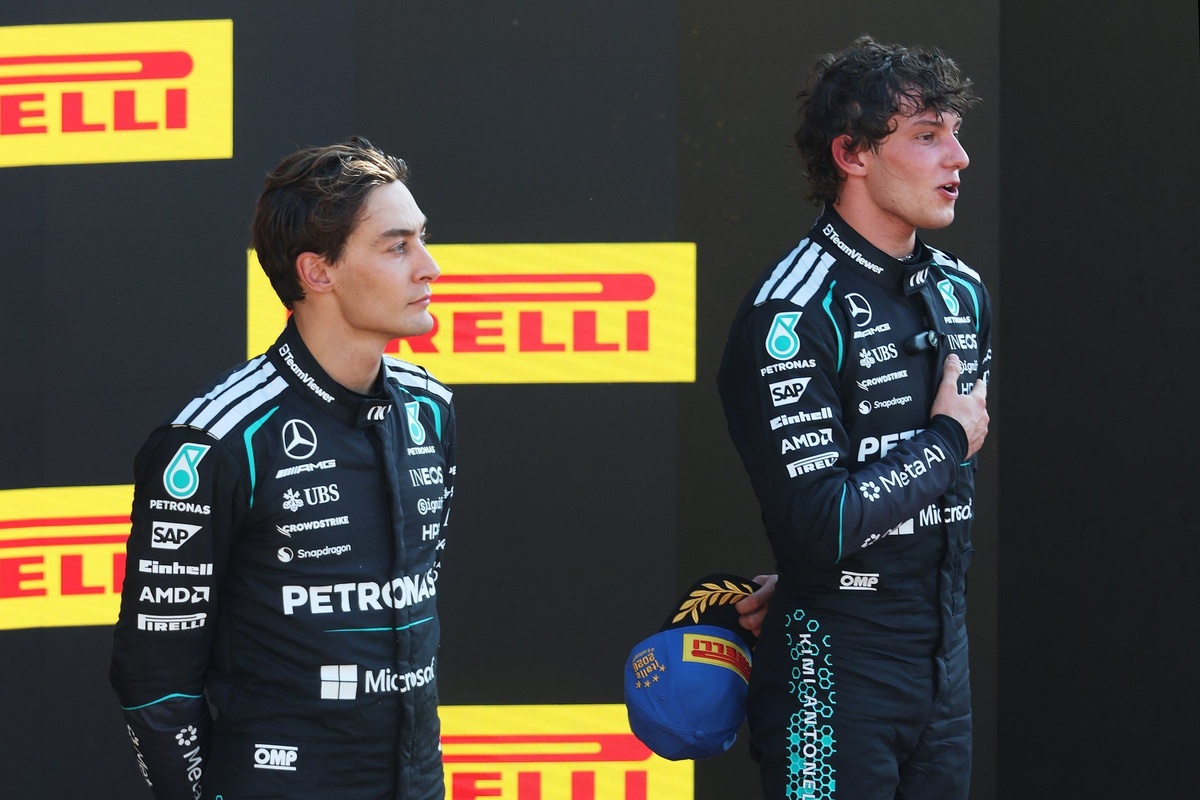 F1: Russell afirma que tem “resposta” para superioridade de Antonelli em 2026