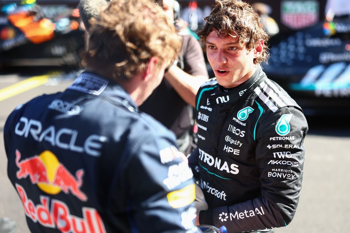 F1: Antonelli revela truque "fascinante" de Verstappen que ainda quer aprender
